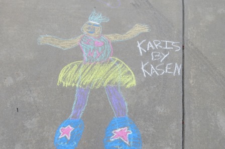 Kasen's Chalk Art
